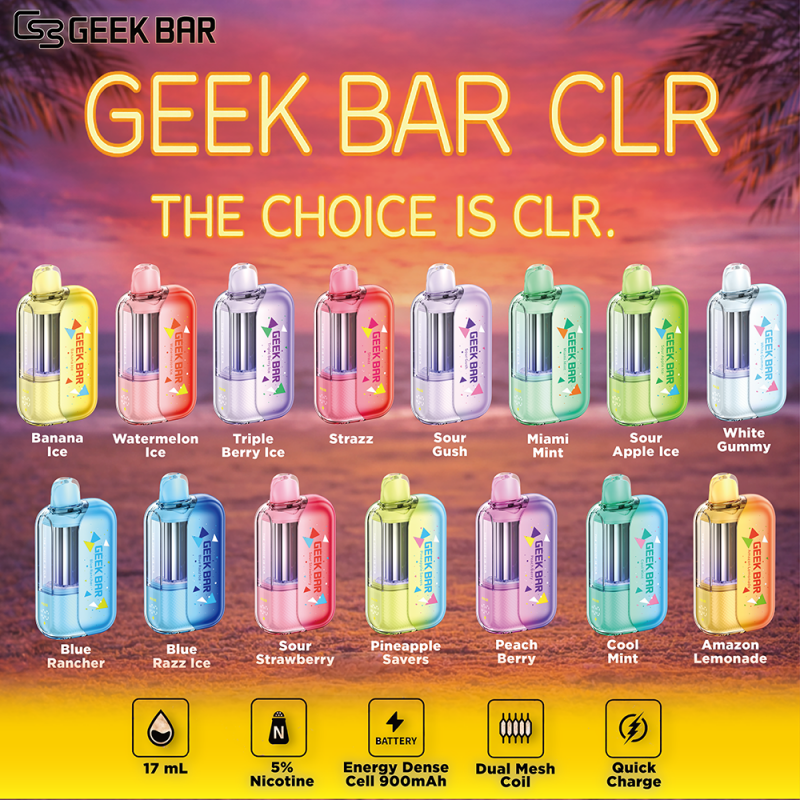 Geek Bar CLR