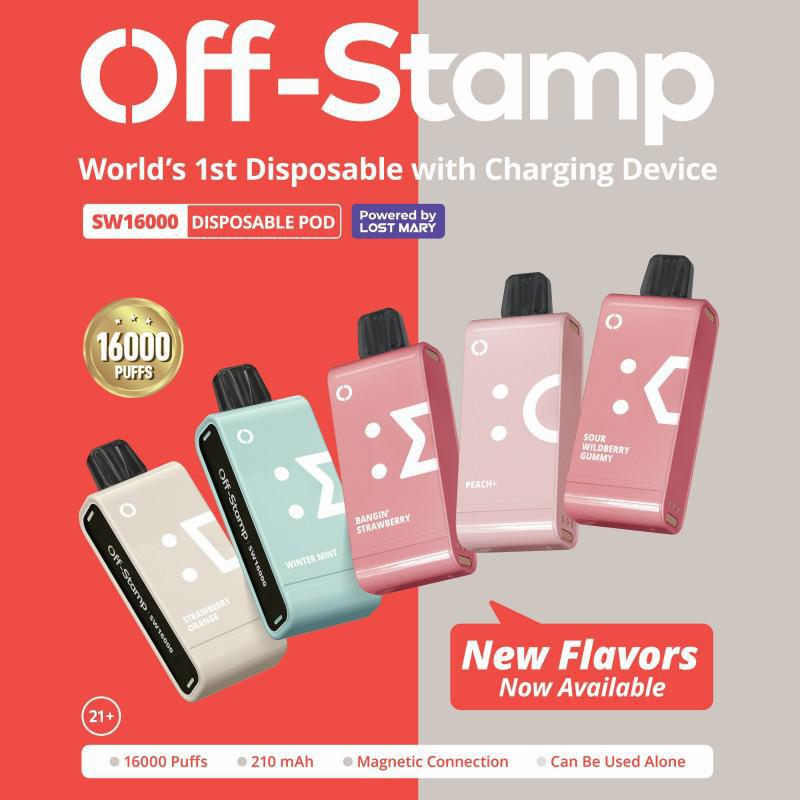 Off Stamp 16,000 Puff POD