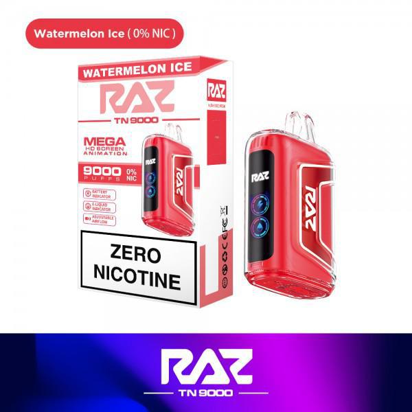 RAZ 9000 0% Nic Free