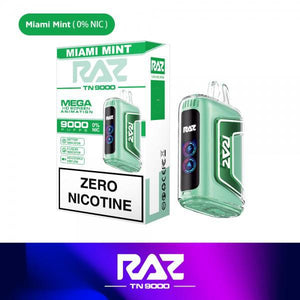 RAZ 9000 0% Nic Free