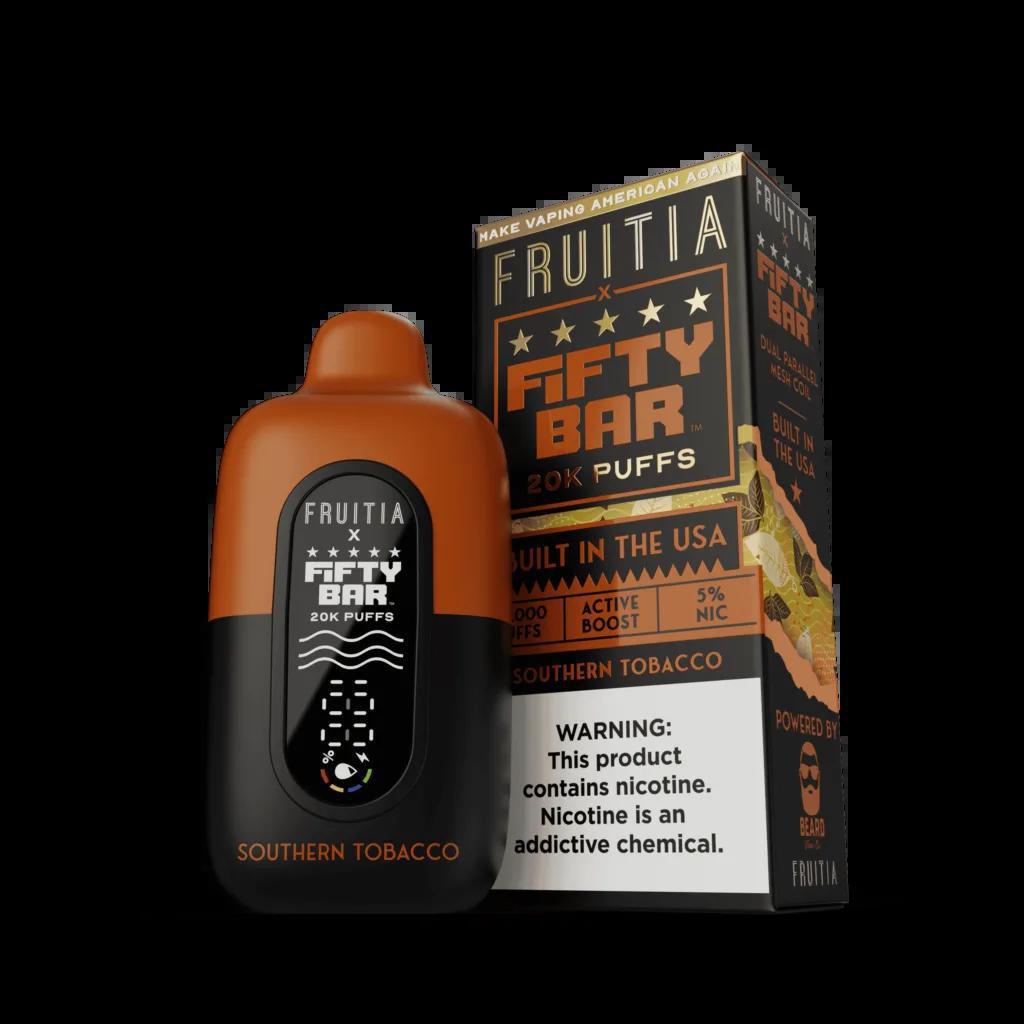 fifty bar tobacco V2 20K Disposable Fifty Bar 6500 Disposable Vape