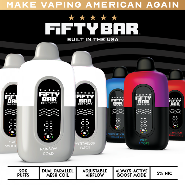 Fifty Bar | Colorado Springs, CO - PDQ Vapes Fifty Bar | Colorado Springs, CO - PDQ Vapes