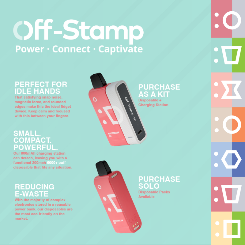 Off Stamp 9,000 Puff POD